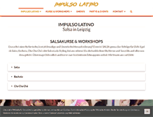 Tablet Screenshot of impulso-latino.com